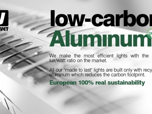 VELVET low-carbon aluminum lighting fixtures