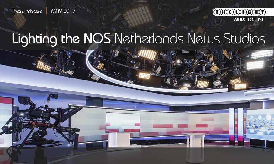 Lighting the NOS Netherlands News Studio