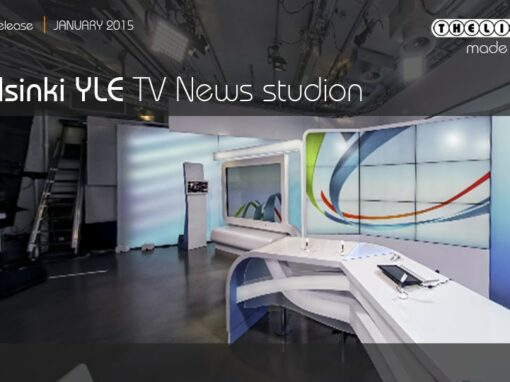 Helsinki YLE TV News studio