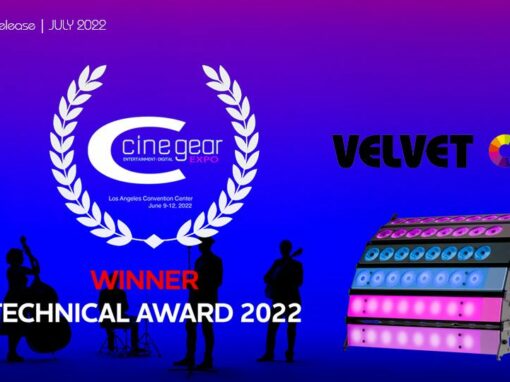 CINE GEAR 2022 Technical Award VELVET CYC